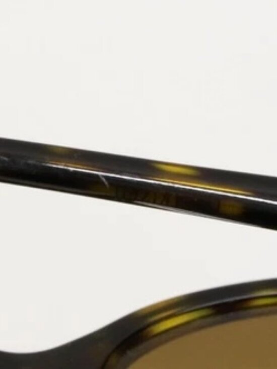 PRADA Tortoiseshell Brown Polarized Sunglasses SPR01O 55-17 2AU-6E1 140 2P main image 10